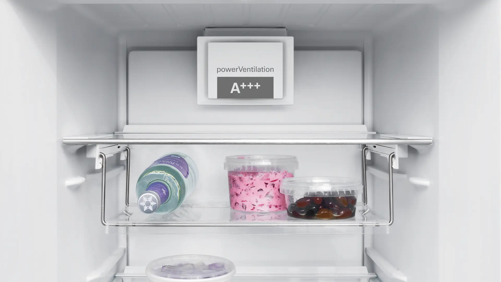 KG58EAW30N free-standing fridge-freezer with freezer at bottom